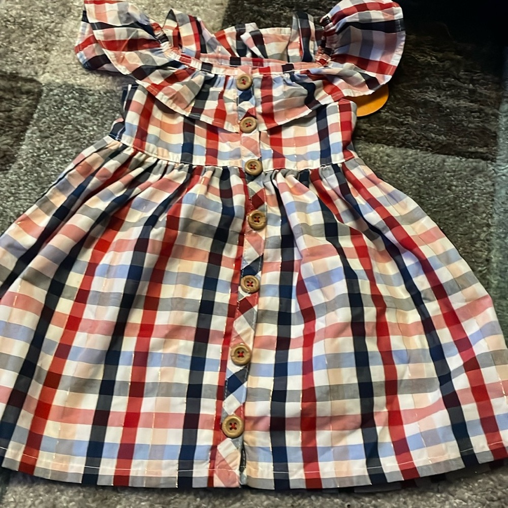 Stripped Pattern Toodler Dress